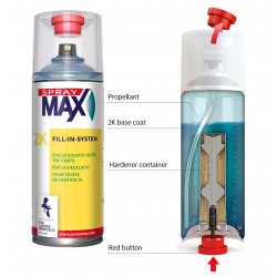 BOMBE DE PEINTURE BRILLANT DIRECT 2K 