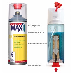 BOMBE DE PEINTURE BRILLANT DIRECT 2K 